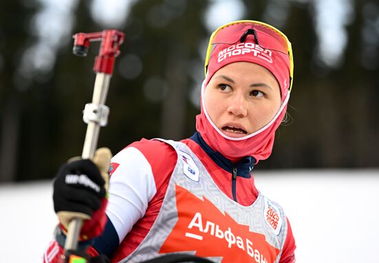 Биатлон. Первый этап Альфа-Банк Кубка России. Тренировки 