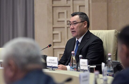 Государственный визит президента Владимира Путина в Киргизию. День второй