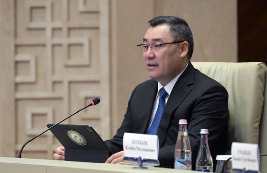 Государственный визит президента Владимира Путина в Киргизию. День второй