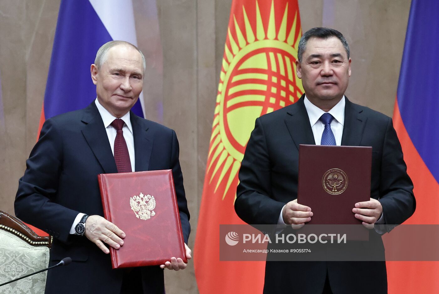 Государственный визит президента Владимира Путина в Киргизию. День второй