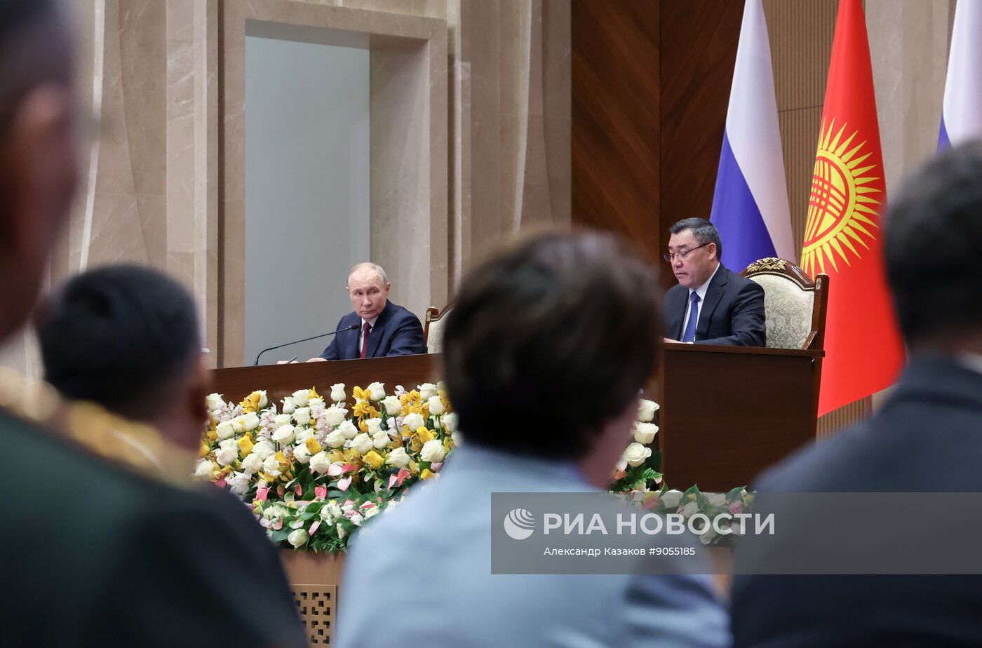 Государственный визит президента Владимира Путина в Киргизию. День второй