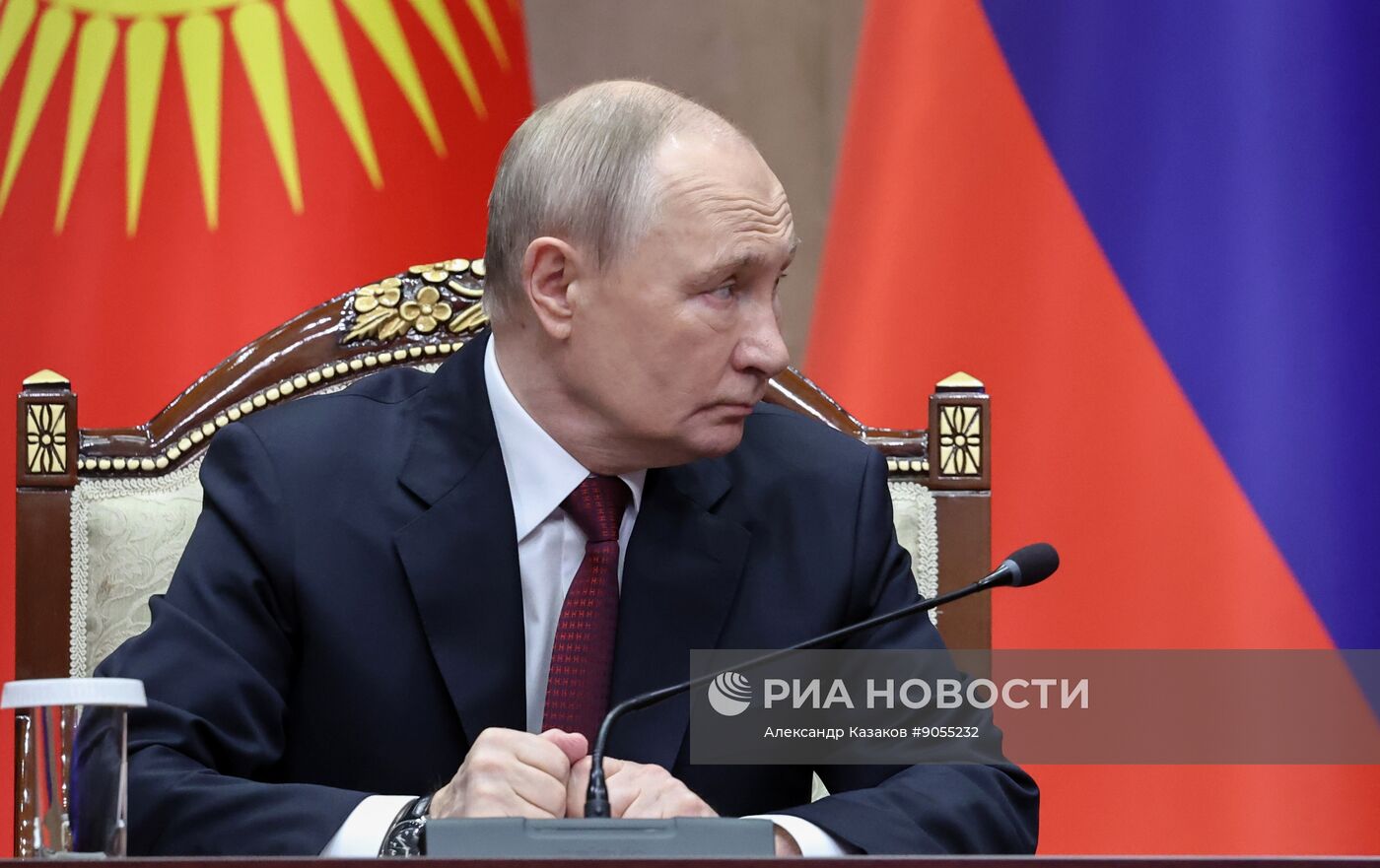 Государственный визит президента Владимира Путина в Киргизию. День второй