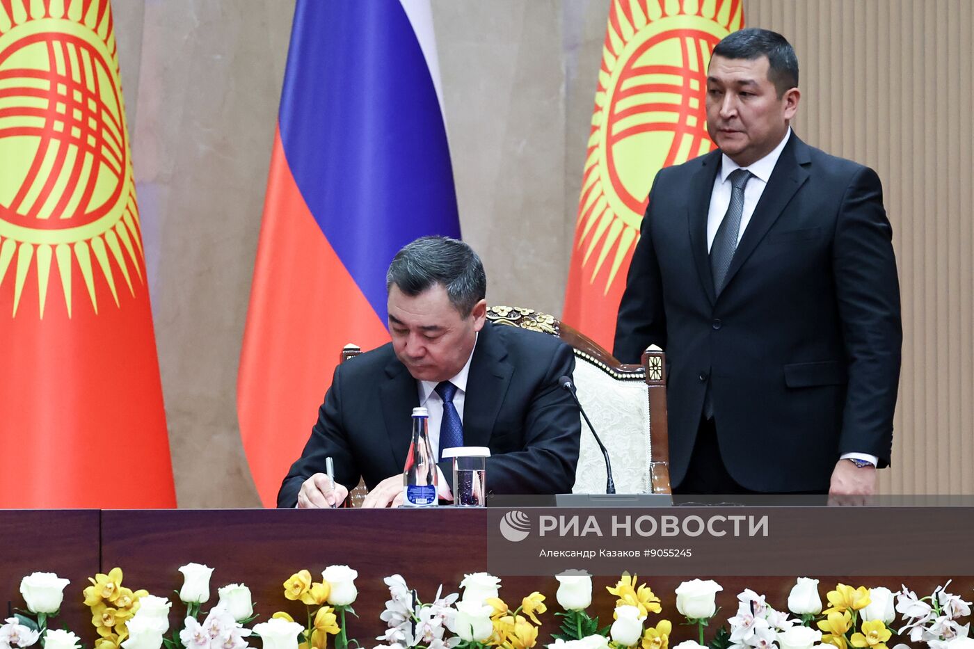 Государственный визит президента Владимира Путина в Киргизию. День второй