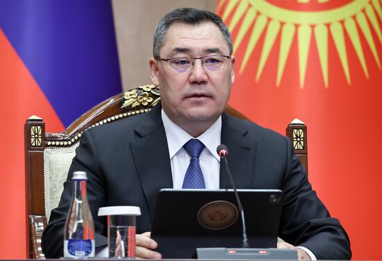 Государственный визит президента Владимира Путина в Киргизию. День второй