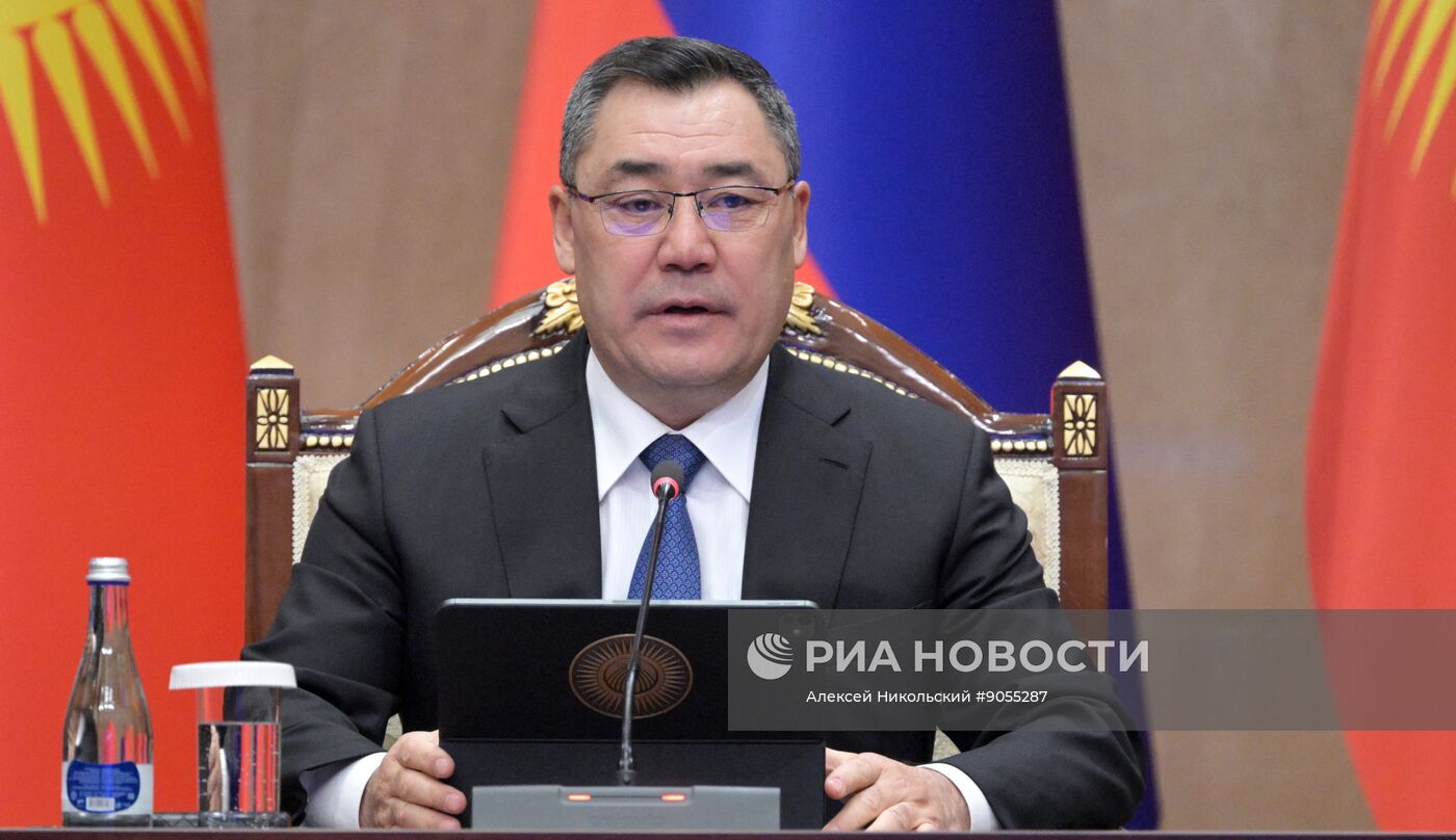 Государственный визит президента Владимира Путина в Киргизию. День второй