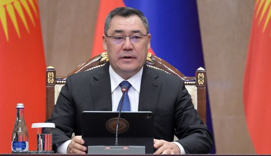 Государственный визит президента Владимира Путина в Киргизию. День второй