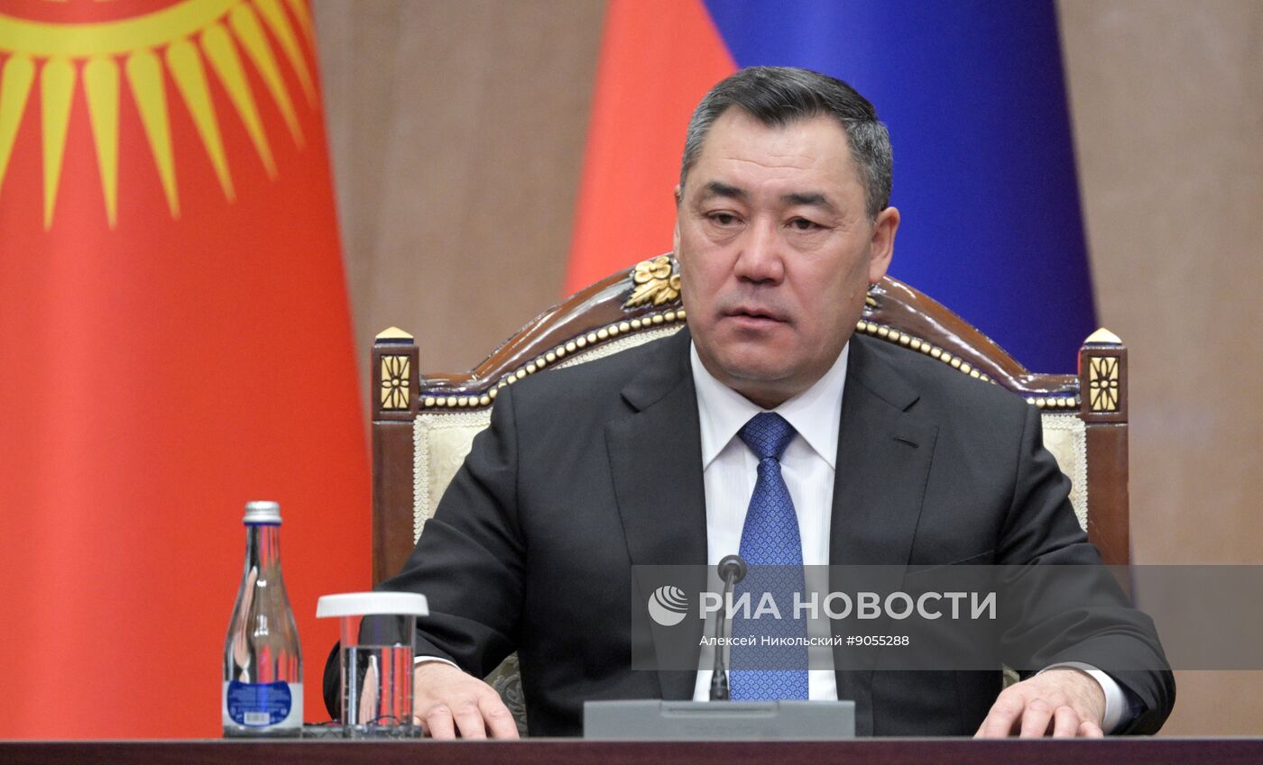 Государственный визит президента Владимира Путина в Киргизию. День второй