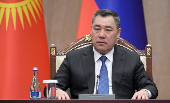 Государственный визит президента Владимира Путина в Киргизию. День второй