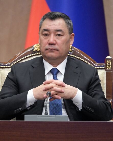 Государственный визит президента Владимира Путина в Киргизию. День второй