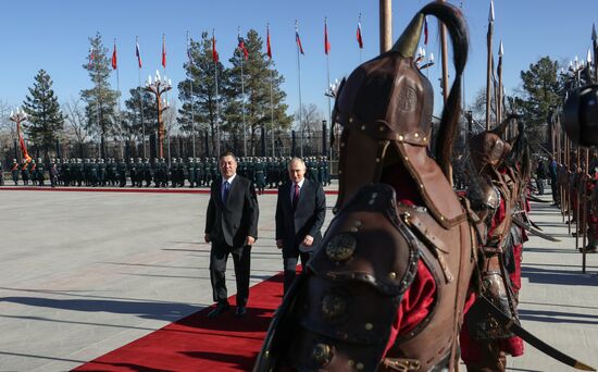 Государственный визит президента Владимира Путина в Киргизию. День второй