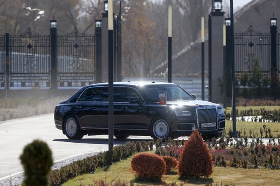 Государственный визит президента Владимира Путина в Киргизию. День второй