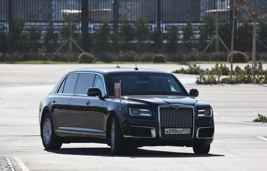 Государственный визит президента Владимира Путина в Киргизию. День второй