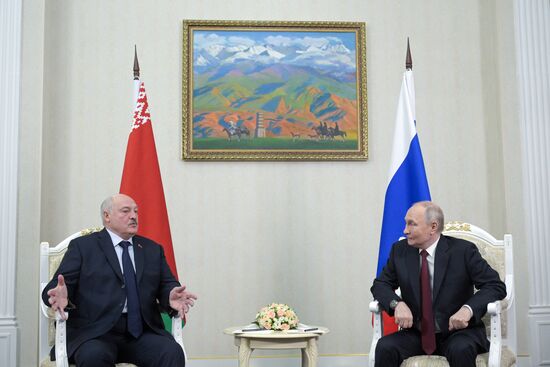 Государственный визит президента Владимира Путина в Киргизию. День второй