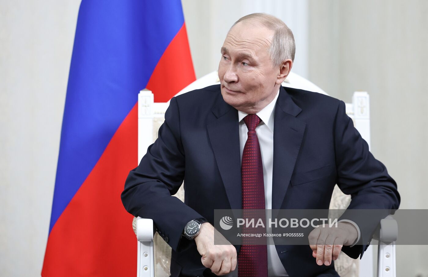 Государственный визит президента Владимира Путина в Киргизию. День второй