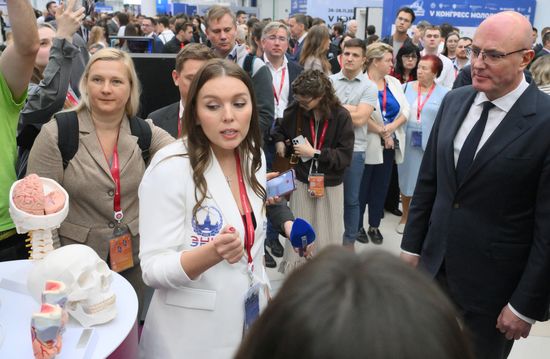 КМУ-2025. Осмотр выставки научных достижений