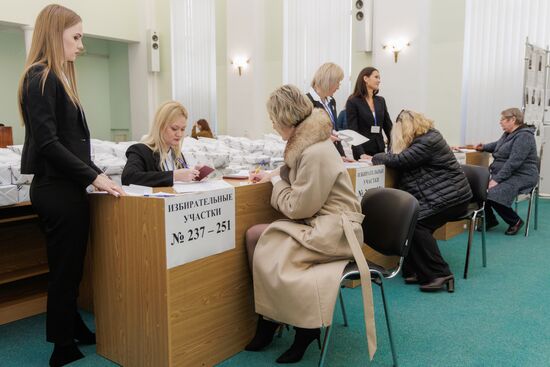 Досрочное голосование на выборах депутатов в Приднестровье