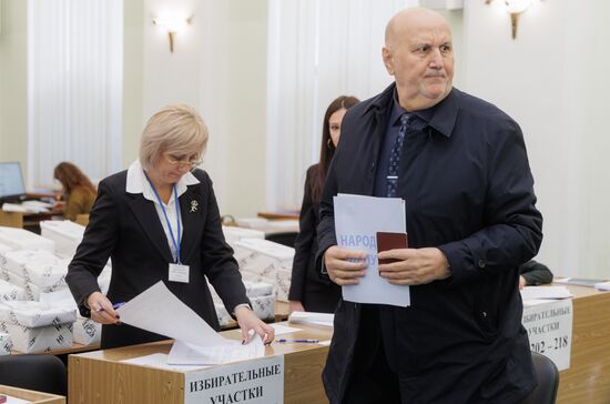 Досрочное голосование на выборах депутатов в Приднестровье