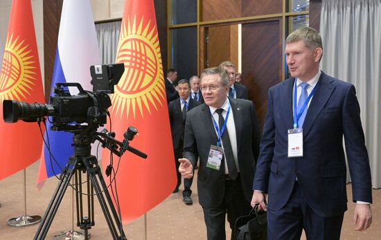 Государственный визит президента Владимира Путина в Киргизию. День второй