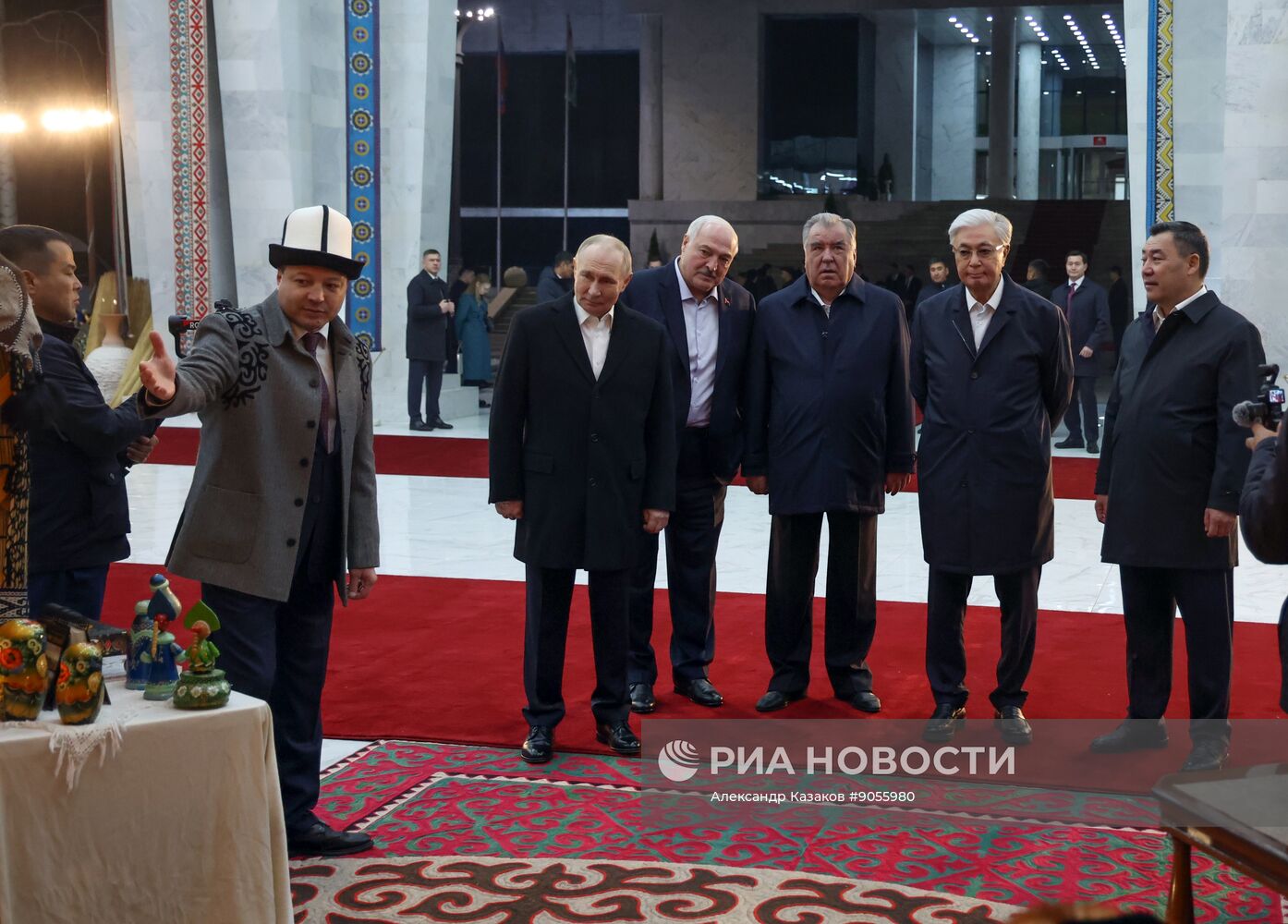 Государственный визит президента Владимира Путина в Киргизию. День второй