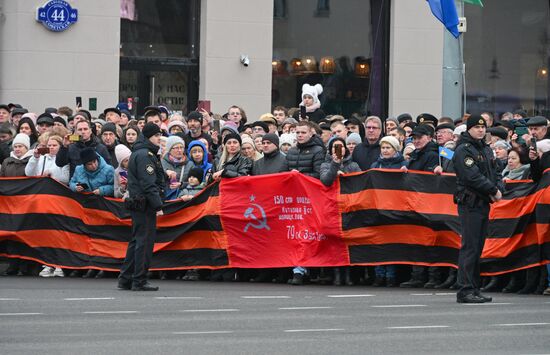 Открытие памятника маршалу Рокоссовскому в Гомеле