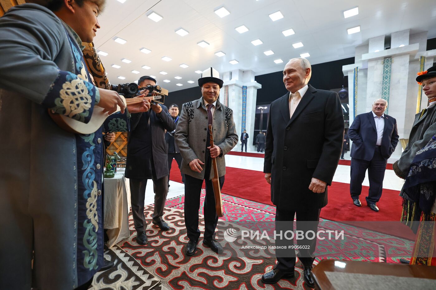 Государственный визит президента Владимира Путина в Киргизию. День второй