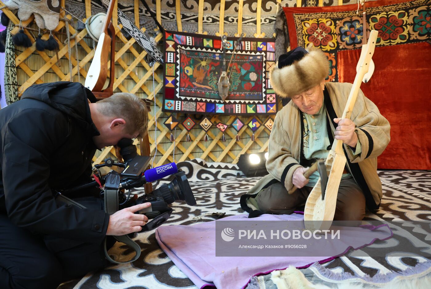 Государственный визит президента Владимира Путина в Киргизию. День второй