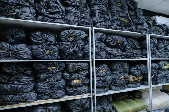 Работа швейной фабрики "Шеврон" в Бердянске