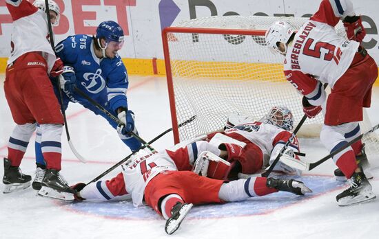 Хоккей. КХЛ. "Динамо" (Москва) - "Локомотив" (Ярославль)