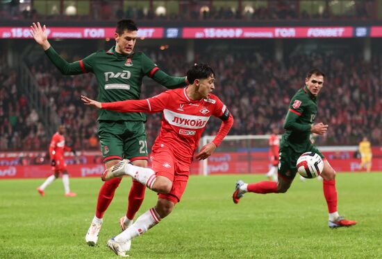 Футбол. Кубок России. "Локомотив" (Москва) - "Спартак" (Москва)