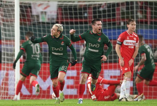 Футбол. Кубок России. "Локомотив" (Москва) - "Спартак" (Москва)