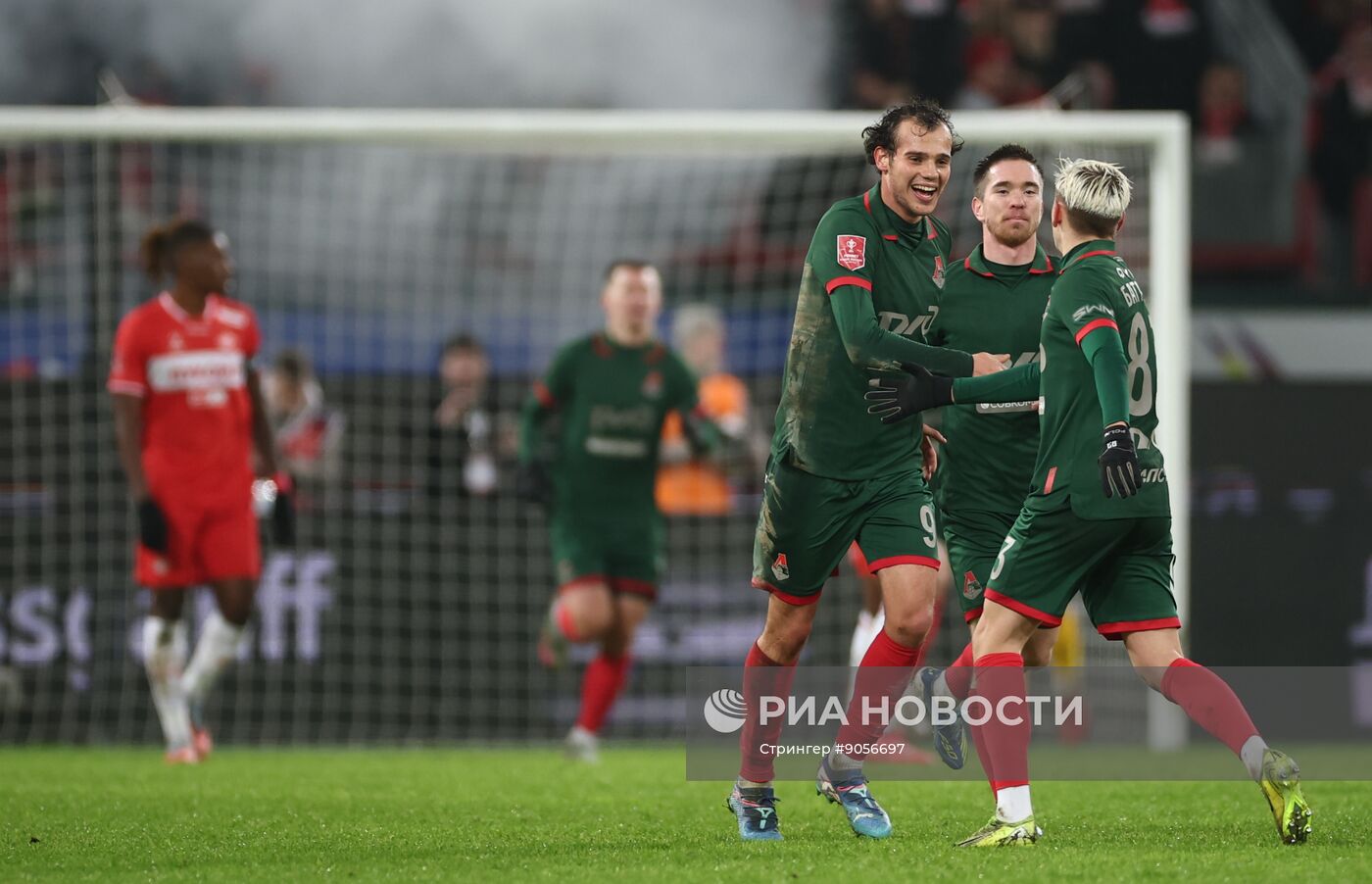 Футбол. Кубок России. "Локомотив" (Москва) - "Спартак" (Москва)