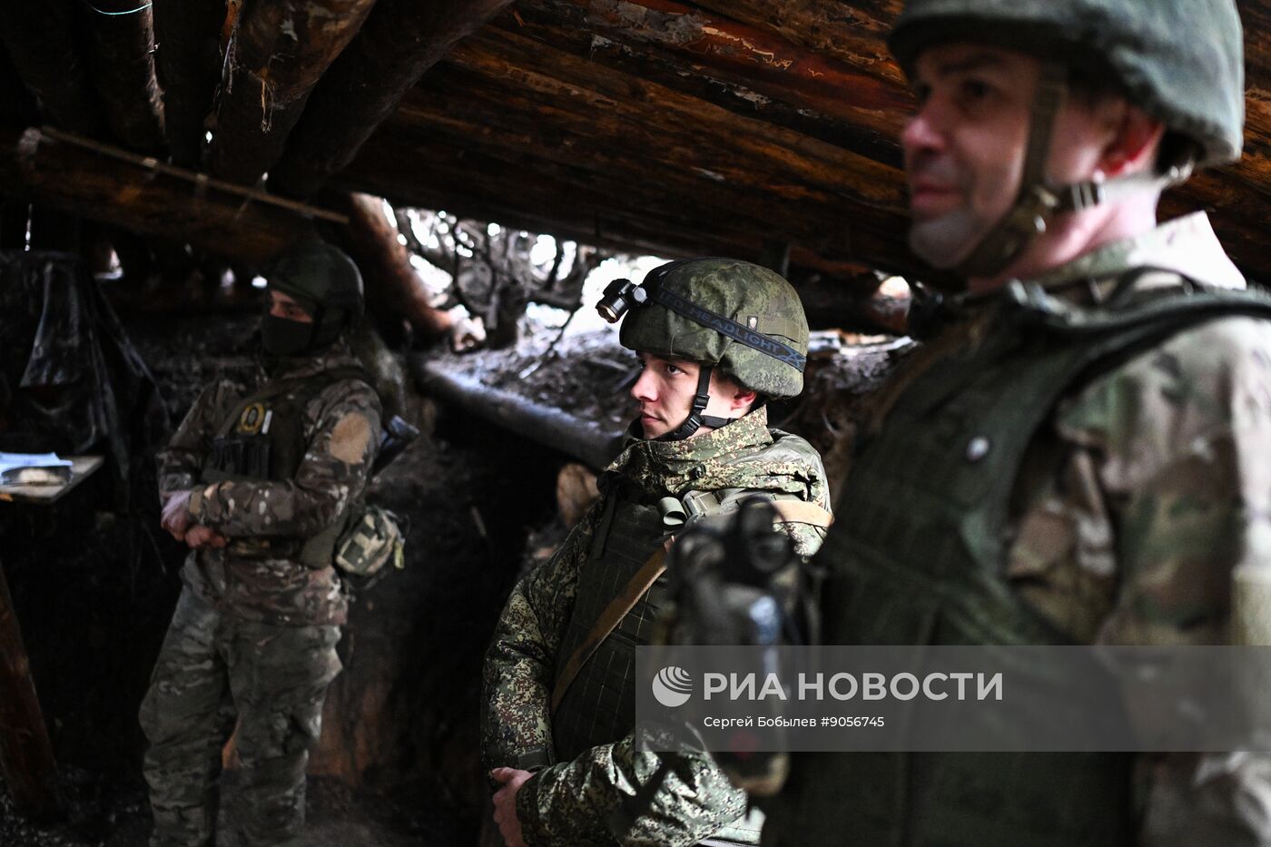 Боевая работа артиллеристов 123-й мотострелковой бригады на Северском направлении