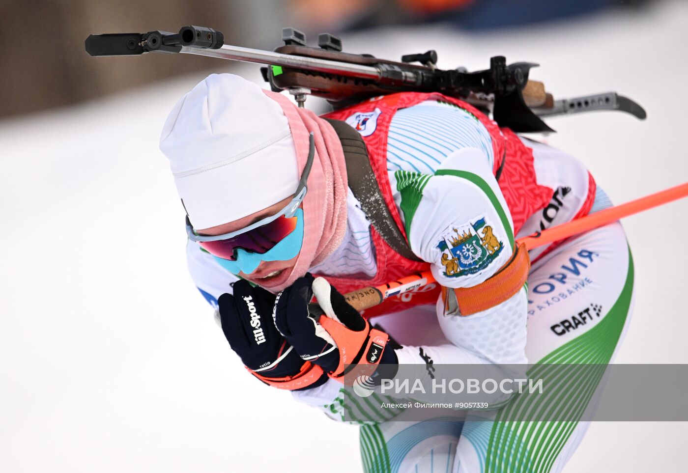 Биатлон. Первый этап Альфа-Банк Кубка России. Женщины. Спринт 