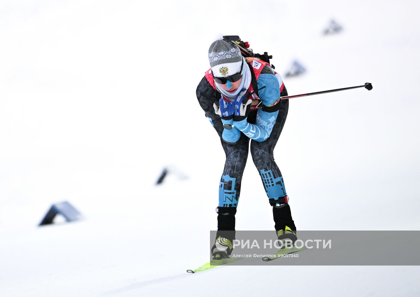 Биатлон. Первый этап Альфа-Банк Кубка России. Женщины. Спринт 