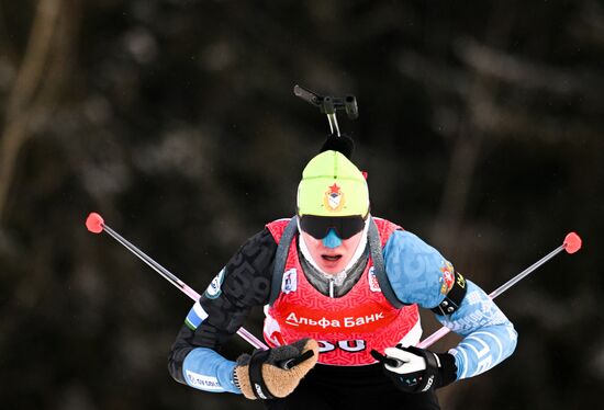 Биатлон. Первый этап Альфа-Банк Кубка России. Женщины. Спринт 