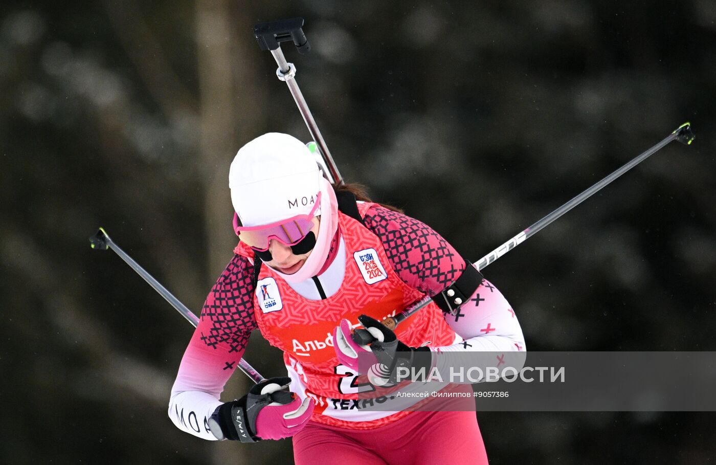 Биатлон. Первый этап Альфа-Банк Кубка России. Женщины. Спринт