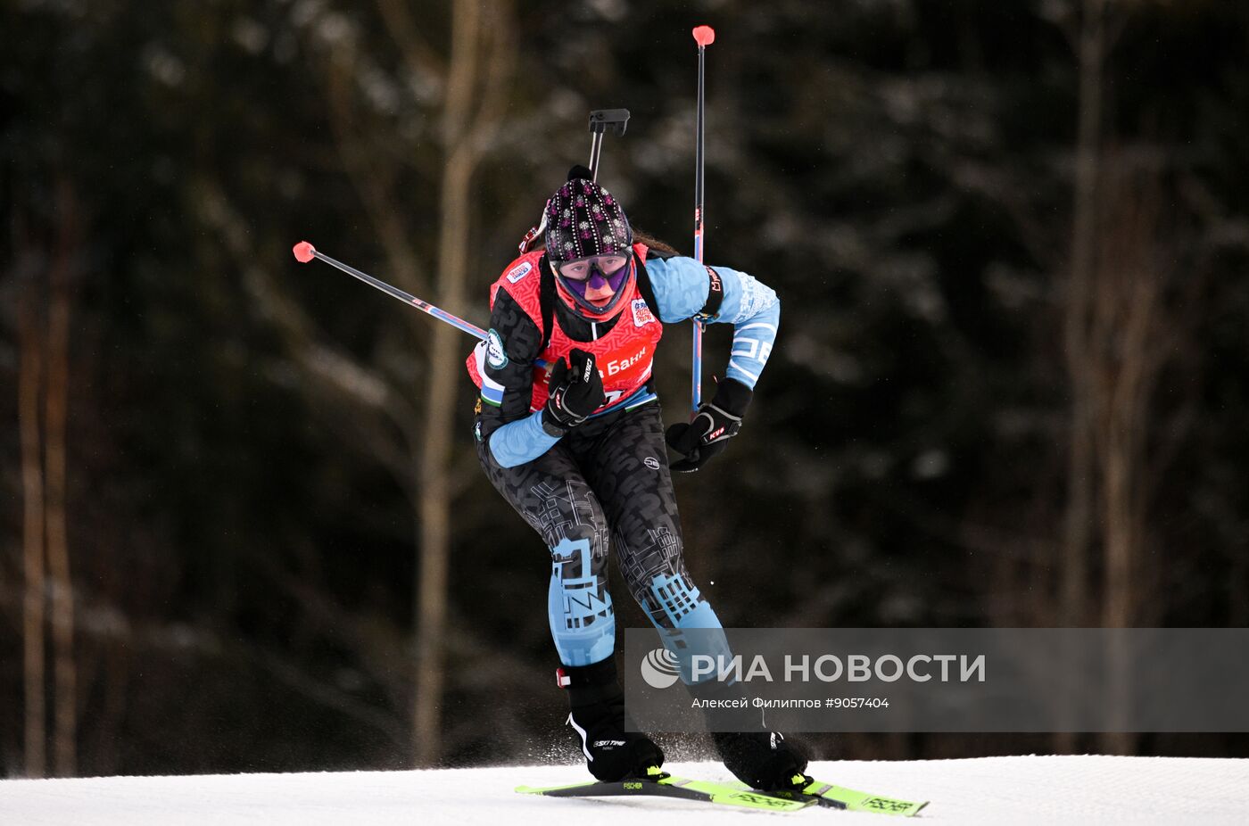 Биатлон. Первый этап Альфа-Банк Кубка России. Женщины. Спринт