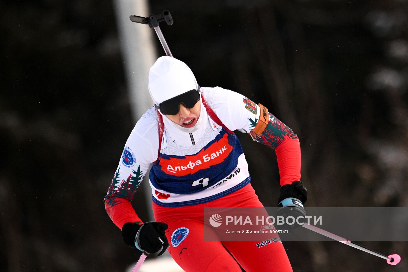 Биатлон. Первый этап Альфа-Банк Кубка России. Женщины. Спринт