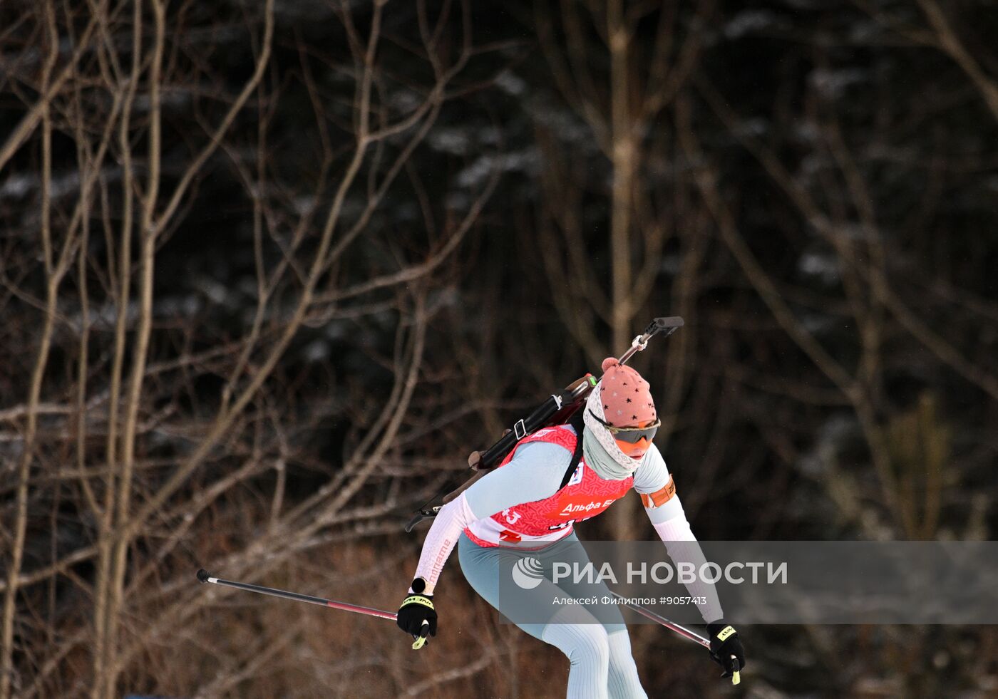 Биатлон. Первый этап Альфа-Банк Кубка России. Женщины. Спринт