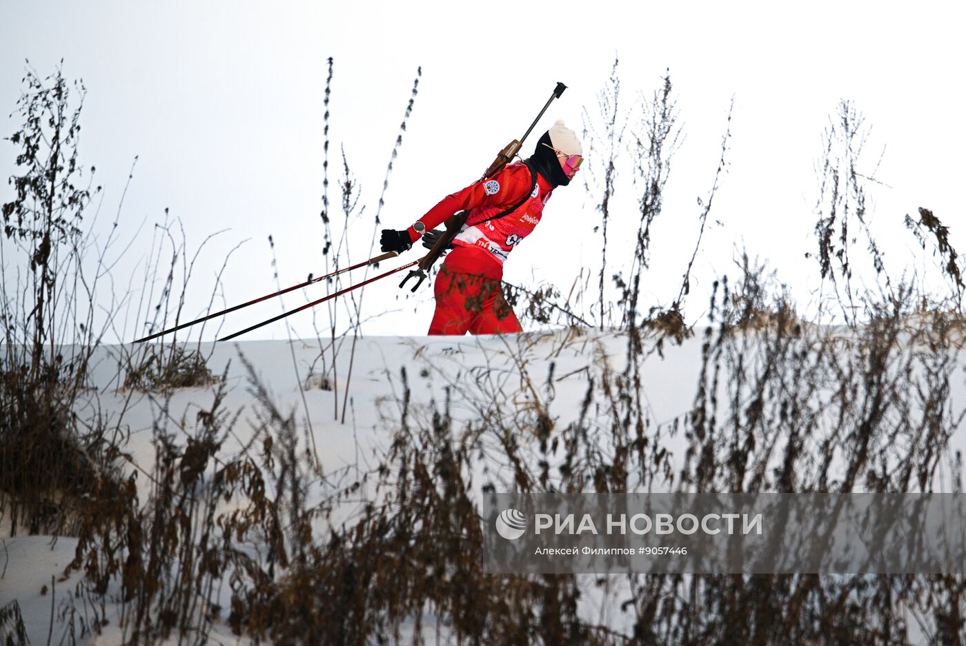 Биатлон. Первый этап Альфа-Банк Кубка России. Женщины. Спринт 