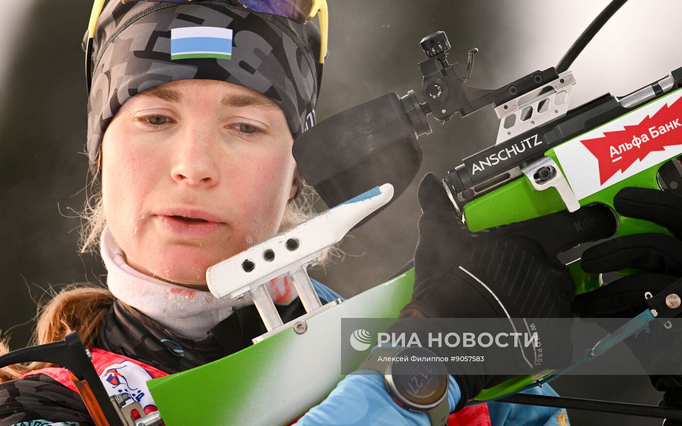 Биатлон. Первый этап Альфа-Банк Кубка России. Женщины. Спринт