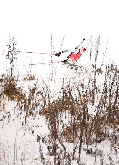 Биатлон. Первый этап Альфа-Банк Кубка России. Женщины. Спринт 