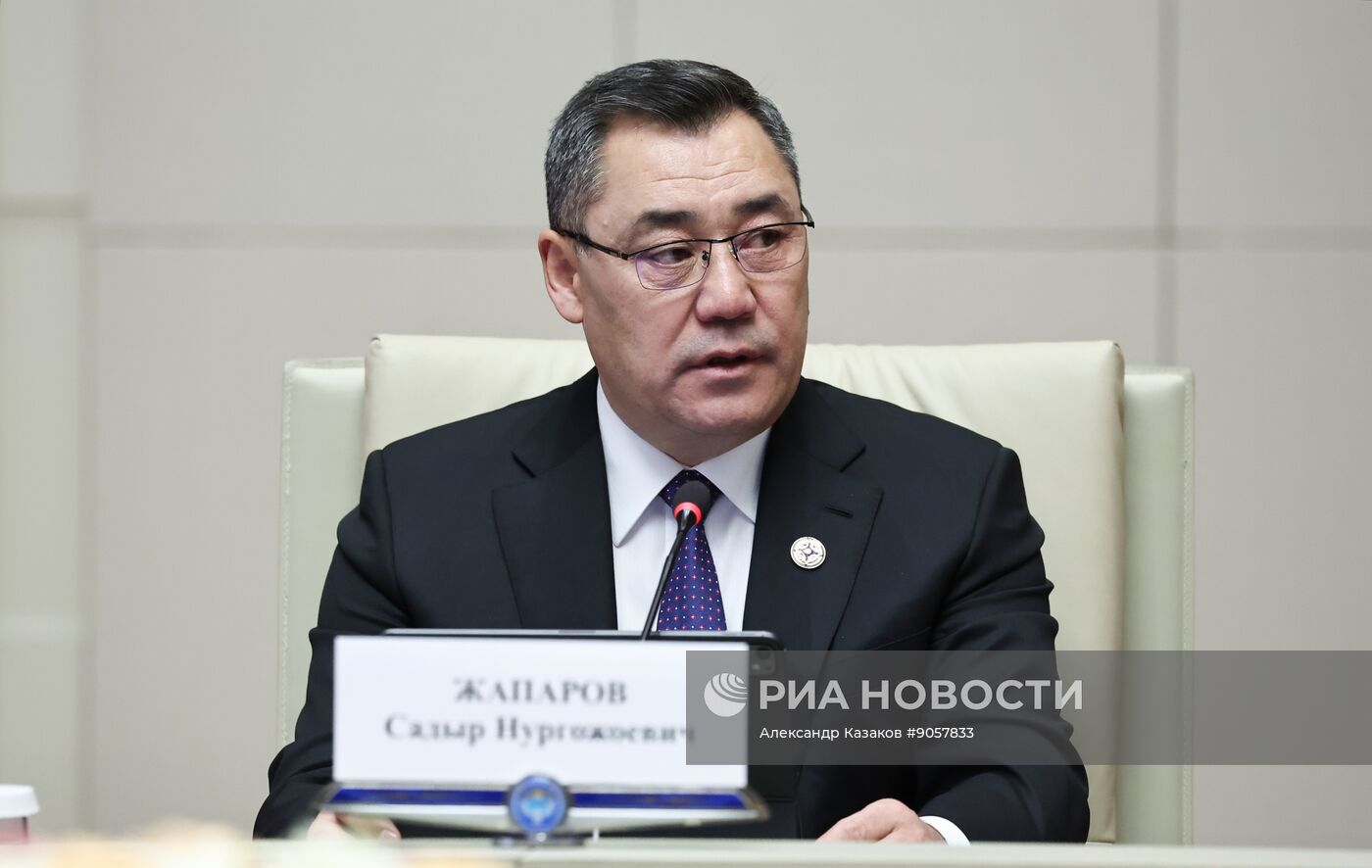 Сессия Совета коллективной безопасности ОДКБ в Бишкеке