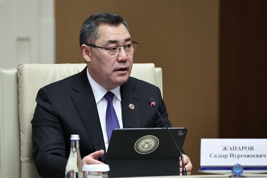 Сессия Совета коллективной безопасности ОДКБ в Бишкеке