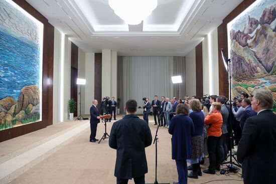 Сессия Совета коллективной безопасности ОДКБ в Бишкеке