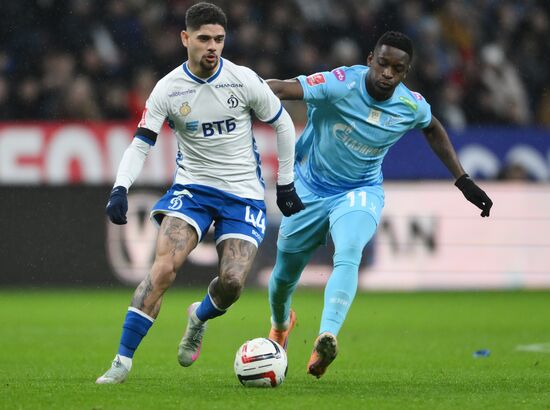 Футбол. Кубок России. "Динамо" (Москва) - "Зенит" (Санкт-Петербург)