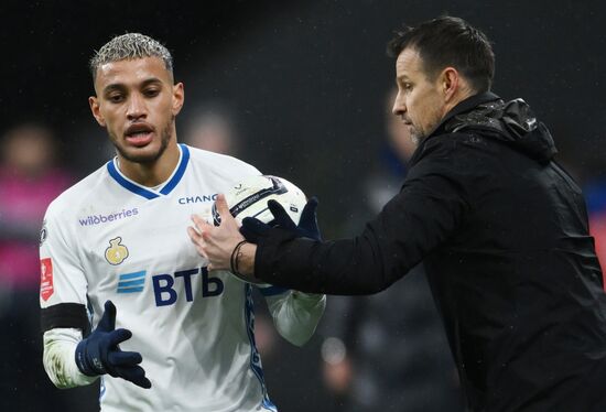 Футбол. Кубок России. "Динамо" (Москва) - "Зенит" (Санкт-Петербург)