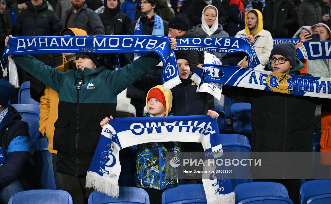 Футбол. Кубок России. "Динамо" (Москва) - "Зенит" (Санкт-Петербург)