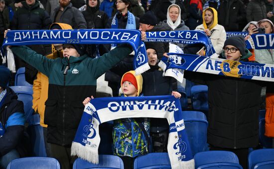 Футбол. Кубок России. "Динамо" (Москва) - "Зенит" (Санкт-Петербург)