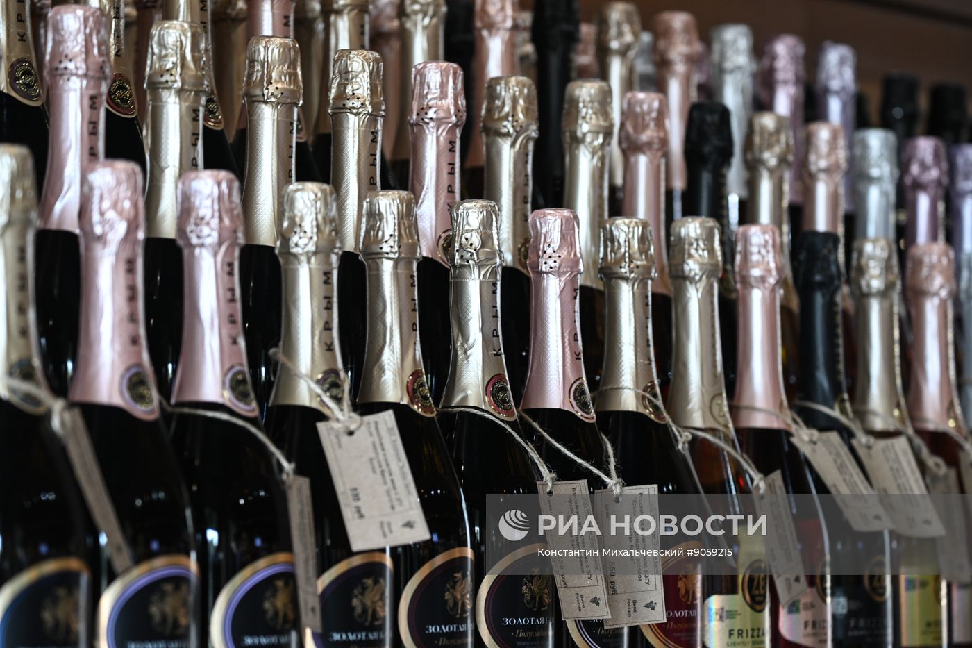 Производство игристых вин "Золотая Балка"